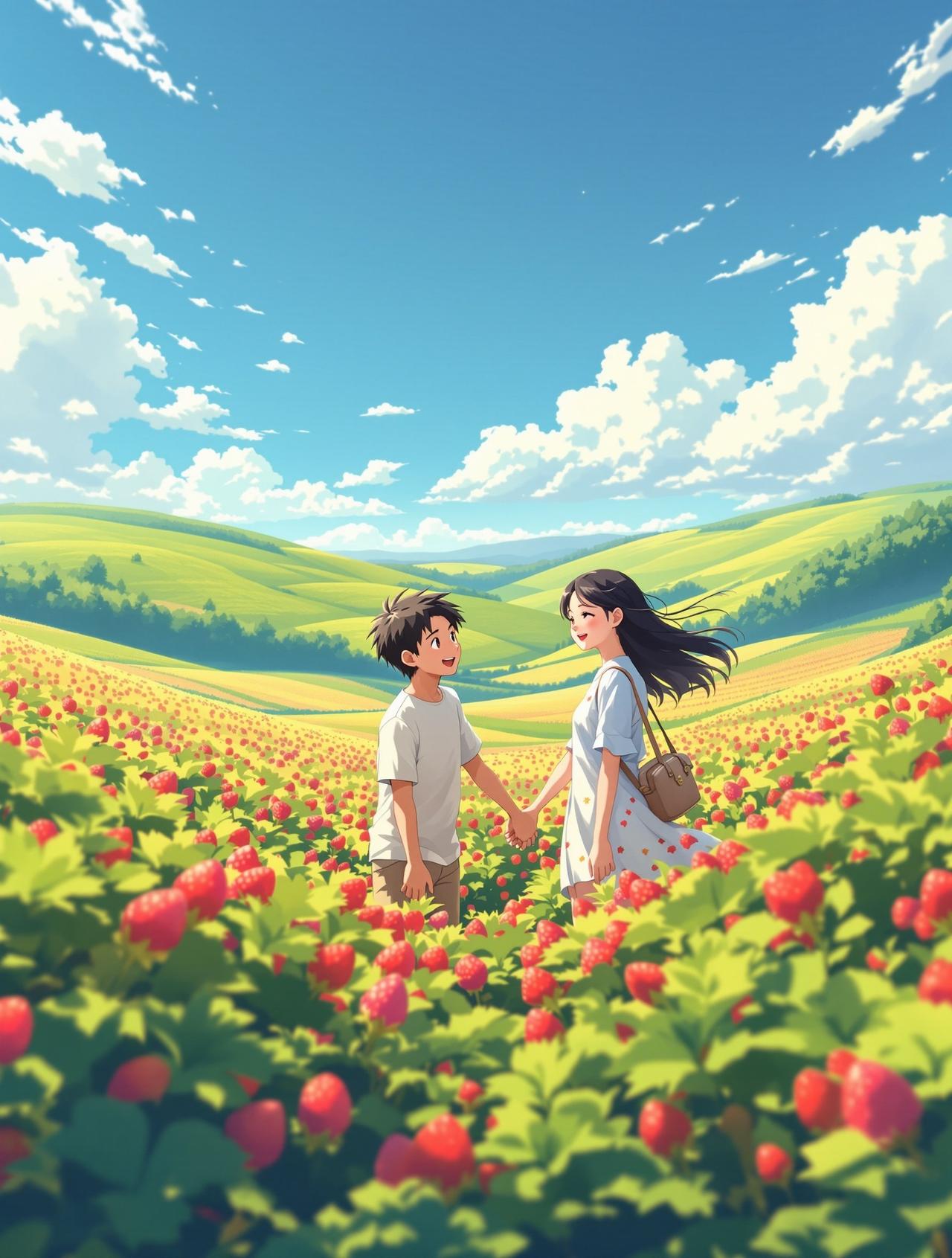 聚合夸克短剧《草莓味的夏天》- 校园初恋短剧 聚合夸克短剧《草莓味的夏天》封面图 - 校园初恋